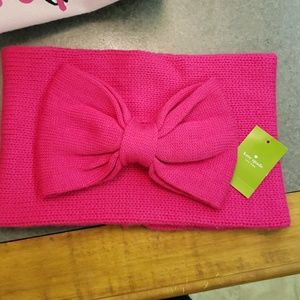 Kate Spade Gathered Bow Neckwarmer